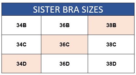 Bra sister sizes UK | Discover your next best bra size! – Bra Size ...