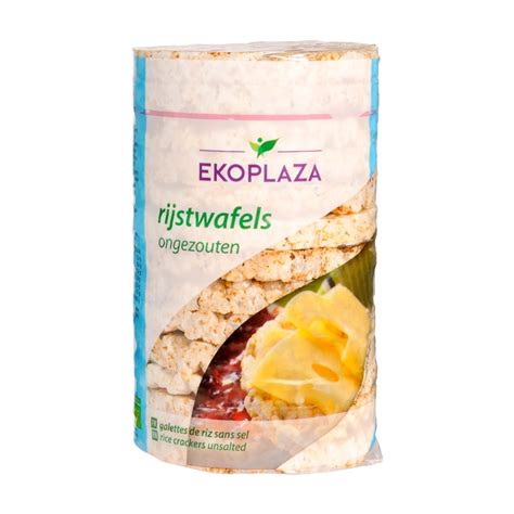 Organic Rice Crackers Unsalted 100g – Ekoplaza | Anlarshop