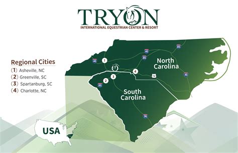 Tryon North Carolina Map - Map Of New Jersey