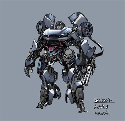 ArtStation - Transformer mech design practice