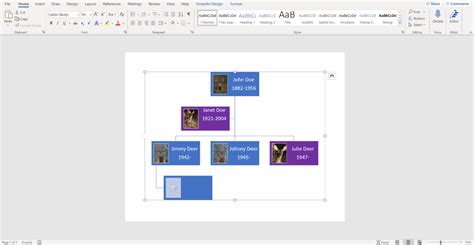 How to Make a Family Tree in Word? - Root To Branches