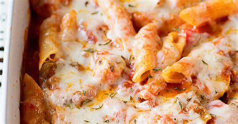 Chicken Penne Casserole - Homemade Hooplah