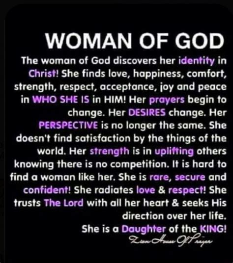 WOMAN OF GOD The woman of God discovers her identity in Christ! She ...