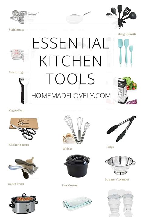 Kitchen Tools And Equipment Names Uses | Dandk Organizer