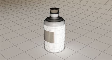 Bottle-Ethanol 3D Model $5 - .max .fbx .obj - Free3D