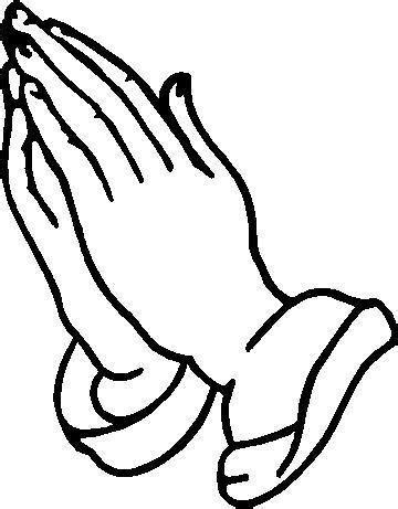 Praying Hands Stencil - Cliparts.co