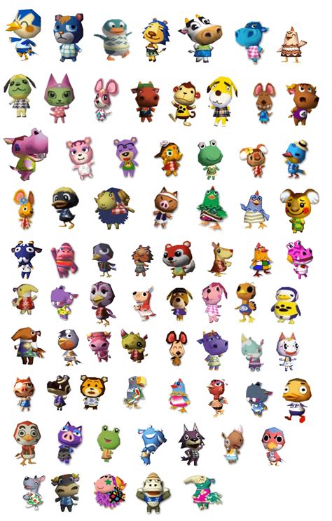 All removed villagers. (Bring them back!) : r/AnimalCrossing