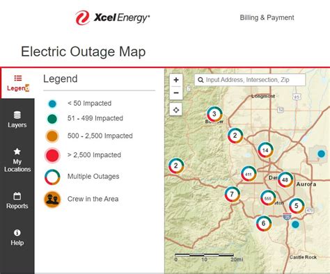 Xcel Energy Outage Map Colorado – Get Map Update