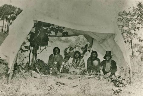 Southern Cheyenne at Grand Council in Okmulgee Oklahoma - 1875