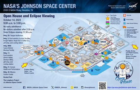 Nasa Johnson Space Center Map