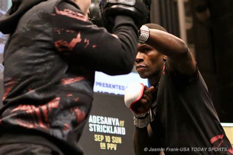 Israel Adesanya, UFC 293 open workout 53 | MMA Junkie