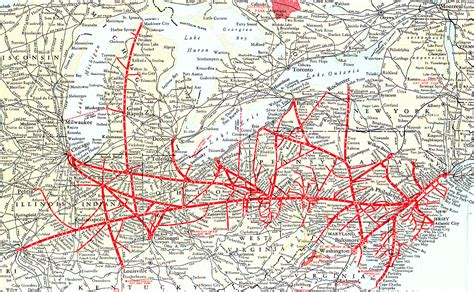 PRR System Map (385K) color - {Bob Rathke Collection}