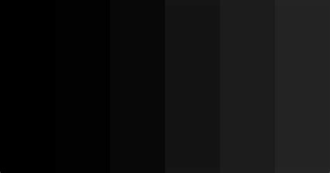 Black Shades Color Scheme » Black » SchemeColor.com