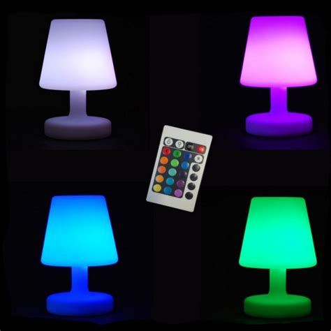 Location lampe de table led 16 couleurs Modèle Fat Boy