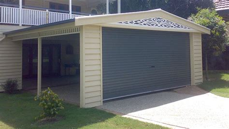 Carport Builders Sydney, putting a roller door on a carport