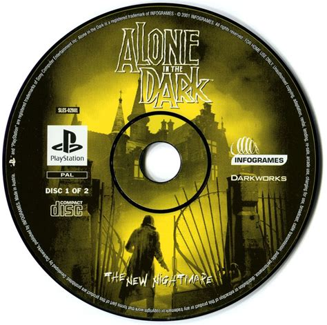 Alone in the Dark: The New Nightmare (2001) PlayStation box cover art ...