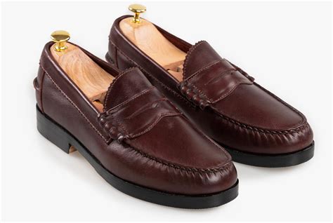 The Grand Penny Loafers - Oxblood Burgundy - Marquina Shoemaker