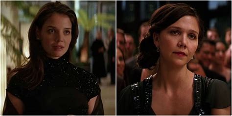 What did you think of the Rachel Dawes character & who did you prefer in the role: Katie Holmes ...