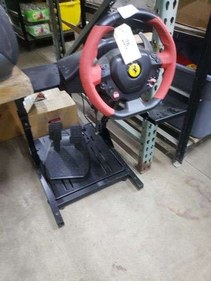 Xbox Racing Wheel Stand With Pedals - Baer Auctioneers - Realty, LLC