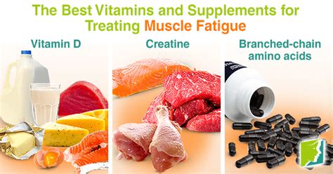 The Best Vitamins and Supplements for Treating Muscle Fatigue