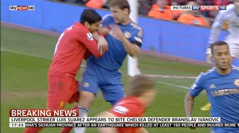 How many times has Luis Suarez bitten a player? 'The Cannibal of Ajax ...