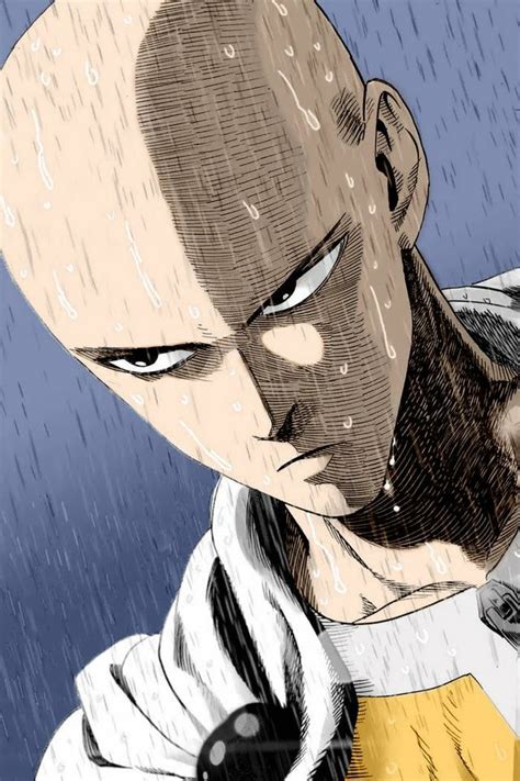 Serious Saitama face