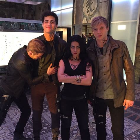 Matthew Daddario, Emeraude Toubia, Dominic Sherwood, & Will Tudor onset ...