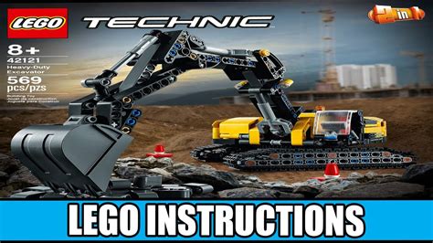 LEGO Instructions | Technic | 42121 | Heavy Duty Excavator - YouTube