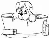 Bathtub Coloring Tub Drawing Bath Clawfoot Clip Pages Printable  sketch template