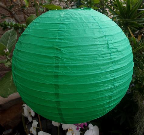 dark green round paper lanterns | Paper lanterns, Round paper lanterns, Paper lantern store