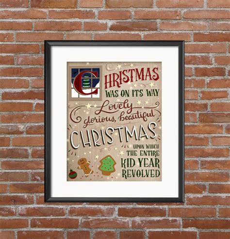 A Christmas Story Quote Christmas Movie Quote Printable | Etsy | Christmas story quotes, A ...