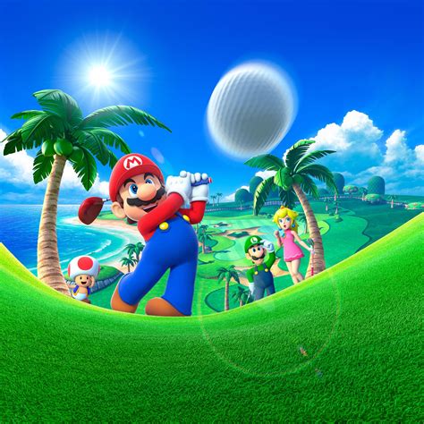 Mario Golf: World Tour (Nintendo 3DS) Misc Artwork