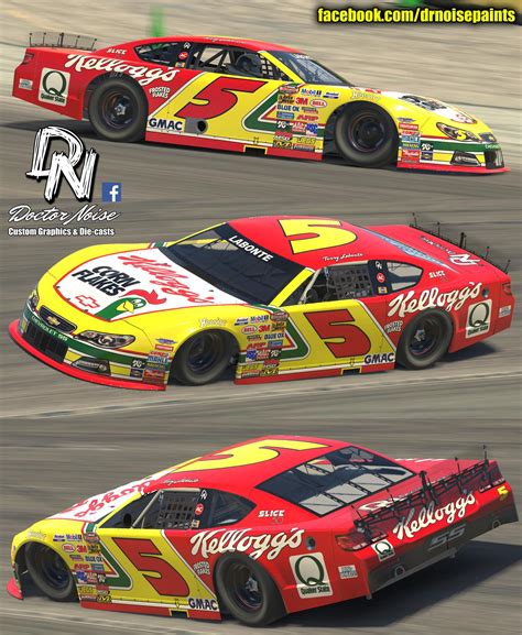 Terry Labonte - Kelloggs Tribute - 1995 by Bill Martin - Trading Paints