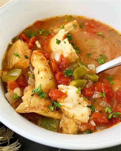 Slow Cooker Mediterranean Fish Stew + VIDEO - Fit Slow Cooker Queen