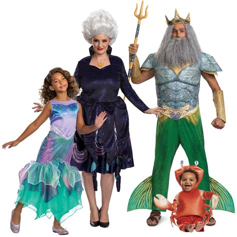 Little Mermaid Family Costumes – Party Expert