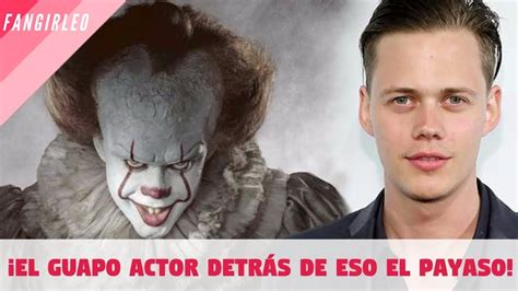 BILL SKARSGÅRD ¡EL GUAPO ACTOR DETRÁS DE ESO EL PAYASO! IT 2017 - YouTube