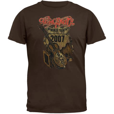 Aerosmith - Aerosmith - Distressed Sketch 07 Tour Soft T-Shirt - Walmart.com - Walmart.com