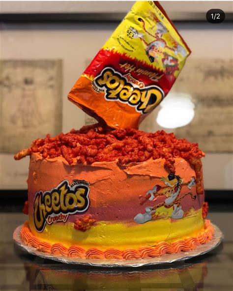 Hot Cheeto Cake Pretty Cakes, Cute Cakes, Beautiful Cakes, Amazing ...