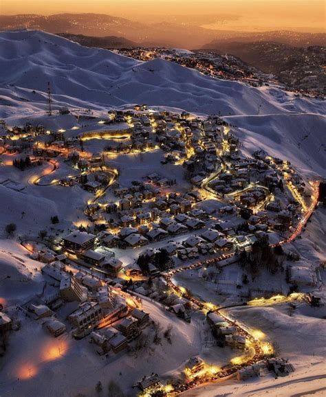 Faraya Photo by Mike Karam : r/lebanon