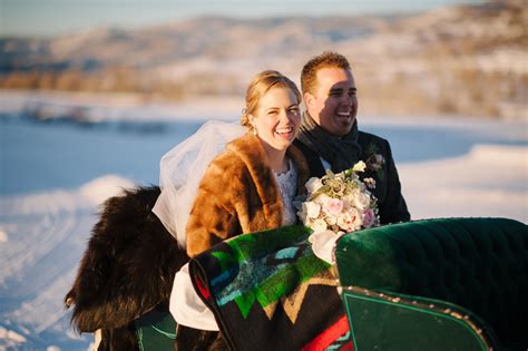 Steamboat Sleigh Ride Wedding at Haymaker - Andy Barnhart Wedding Photography