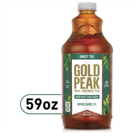 Gold Peak Sweetened Black Tea Bottle, 59 fl oz - Kroger