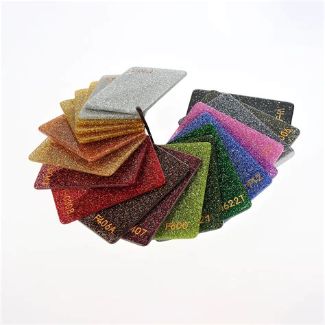 glitter acrylic sheet - CVT Plastic