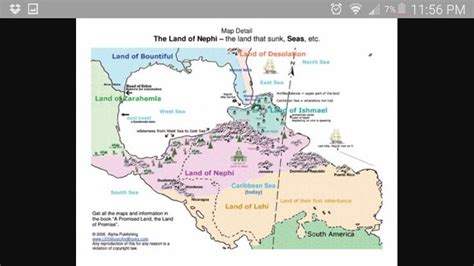 Book of Mormon maps | Map, Book of mormon, South seas