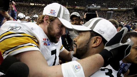 Former Steelers Duo Jerome Bettis and Ben Roethlisberger Pound Former ...