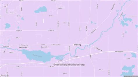 Galesburg, MI Political Map – Democrat & Republican Areas in Galesburg ...