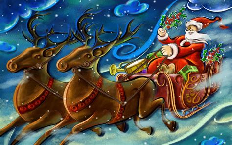 Santa Clause Creative Art Work Wallpapers | HD Wallpapers | ID #4787