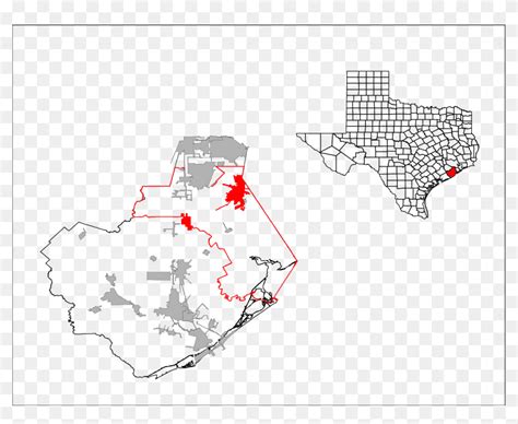 Manvel Tx On Texas Map, HD Png Download - 1200x927 (#5509205) - PinPng