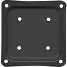 Base 44, Deck Post Base Bracket, 4x4, BLACK color (12)