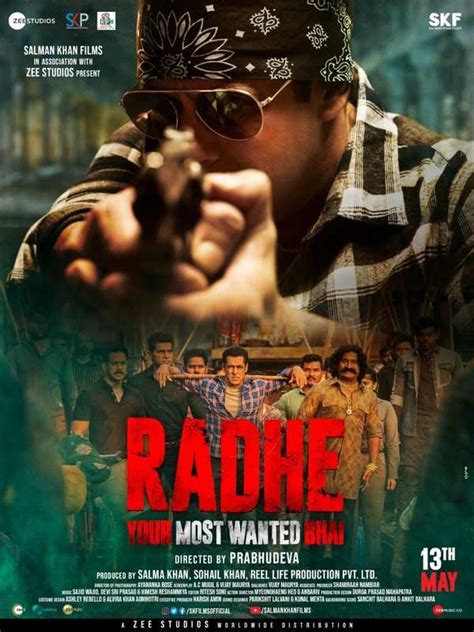 Salman Khan's 'Radhe' Movie Poster: 'Radhe: Your Most Wanted Bhai': Ahead of its trailer release ...