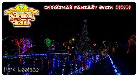 Storybook Land, Christmas Fantasy With Lights - 1080p 30fps Footage ...